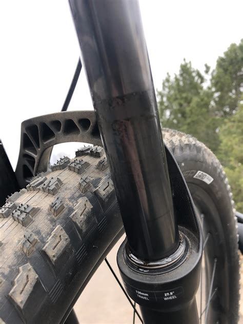 fork oil leaking from top|4 Simple Solutions If Your MTB Fork Leaking Oil!